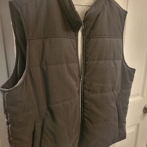 George Black Quilted Vest
